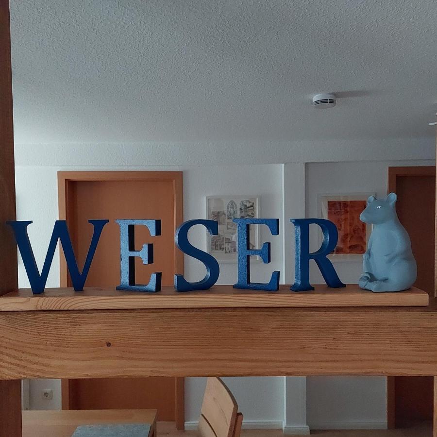 Ferienwohnung Weserratte Hamelin Esterno foto